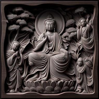 3D model Bodhisattva (STL)